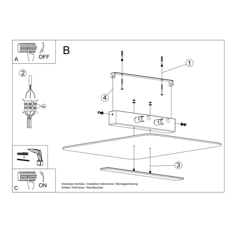 Plafondlamp AZALIA