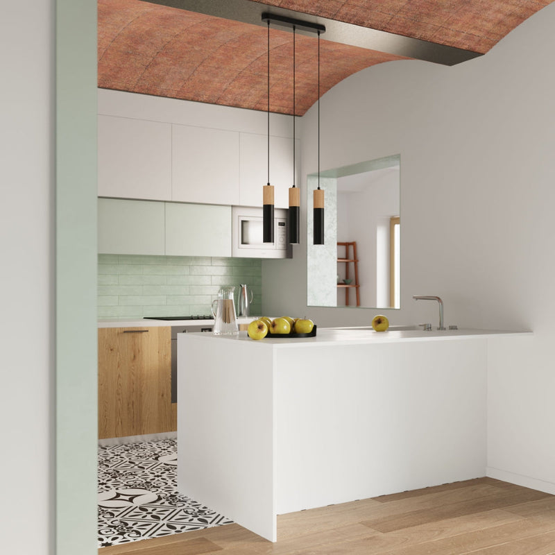 Hanglamp PABLO 3P zwart