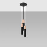 Hanglamp PABLO 3P zwart