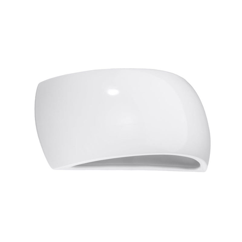 Gelakte wandlamp PONTIUS wit glans