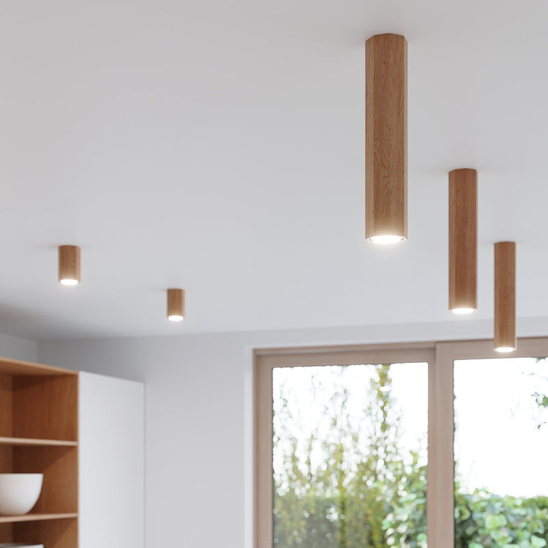 Wandlamp ZEKE eik