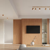 Plafondlamp KEKE 6 eik