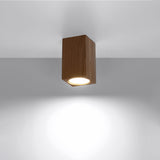 Plafondlamp KEKE 10 eik