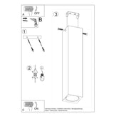 Plafondlamp KEKE 30 eik