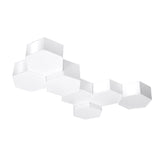 Plafondlamp SUNDE 11 wit