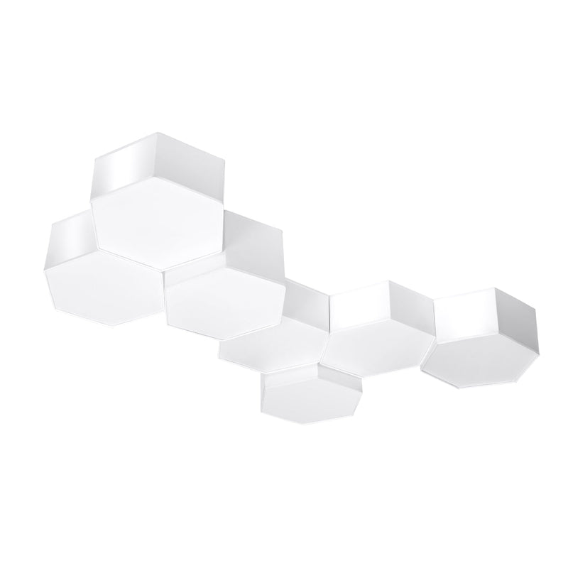 Plafondlamp SUNDE 11 wit