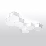 Plafondlamp SUNDE 11 wit