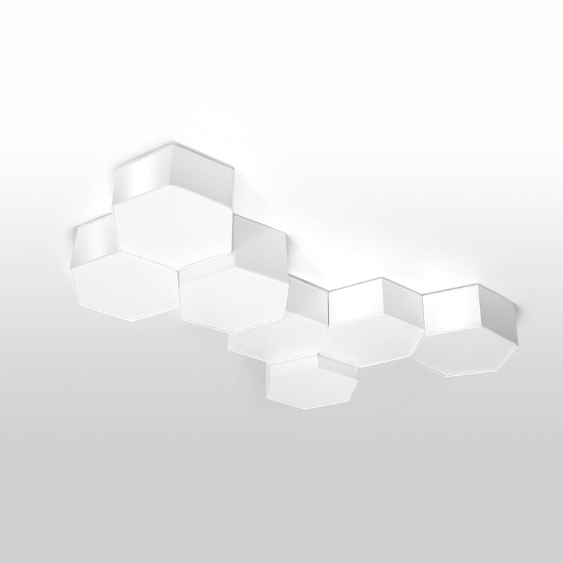 Plafondlamp SUNDE 11 wit