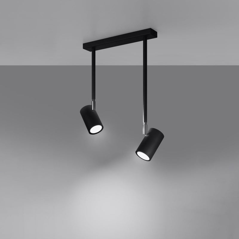 Plafondlamp NORANO 2 zwart
