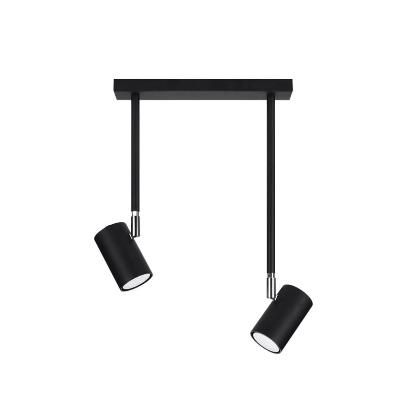 Plafondlamp NORANO 2 zwart