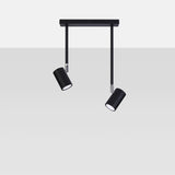 Plafondlamp NORANO 2 zwart