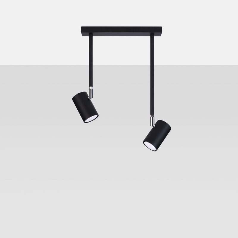 Plafondlamp NORANO 2 zwart