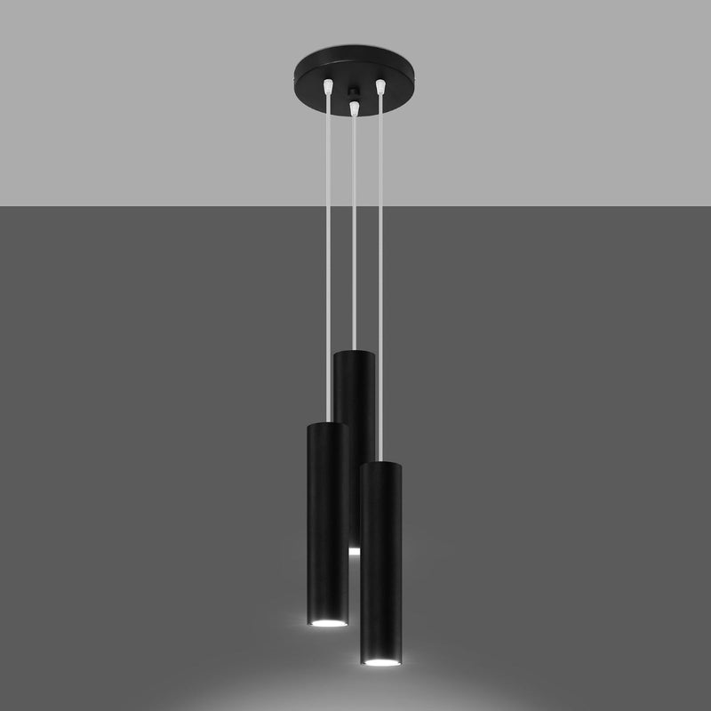 Hanglamp LAGOS 3P zwart