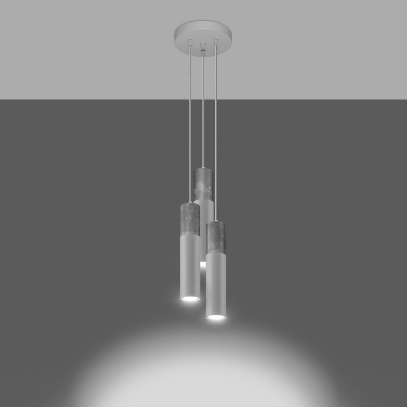 Hanglamp BORGIO 3P wit