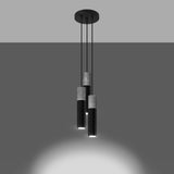 Hanglamp BORGIO 3P zwart