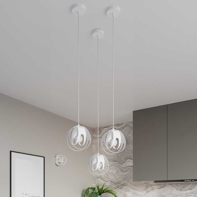 Plafondlamp TULOS wit