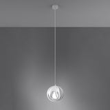 Hanglamp TULOS 1 wit
