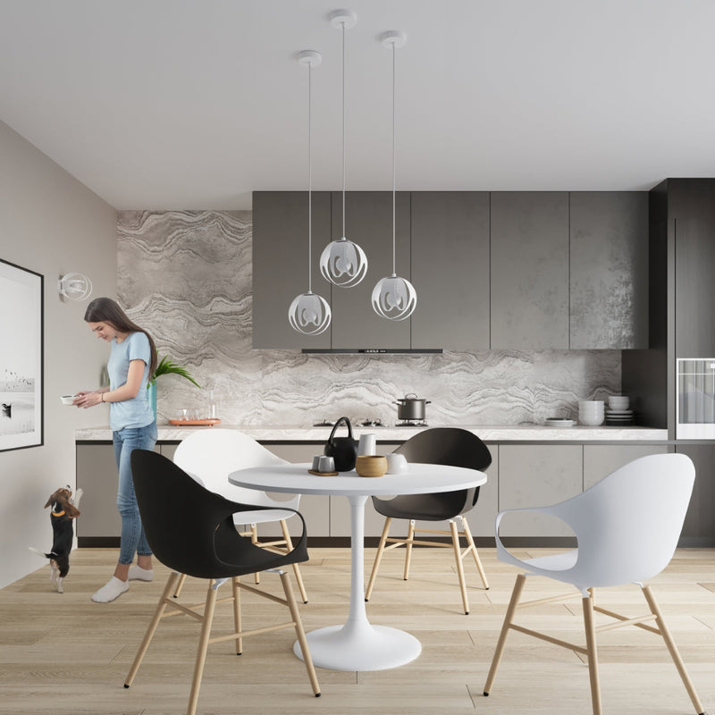 Hanglamp TULOS 3P wit