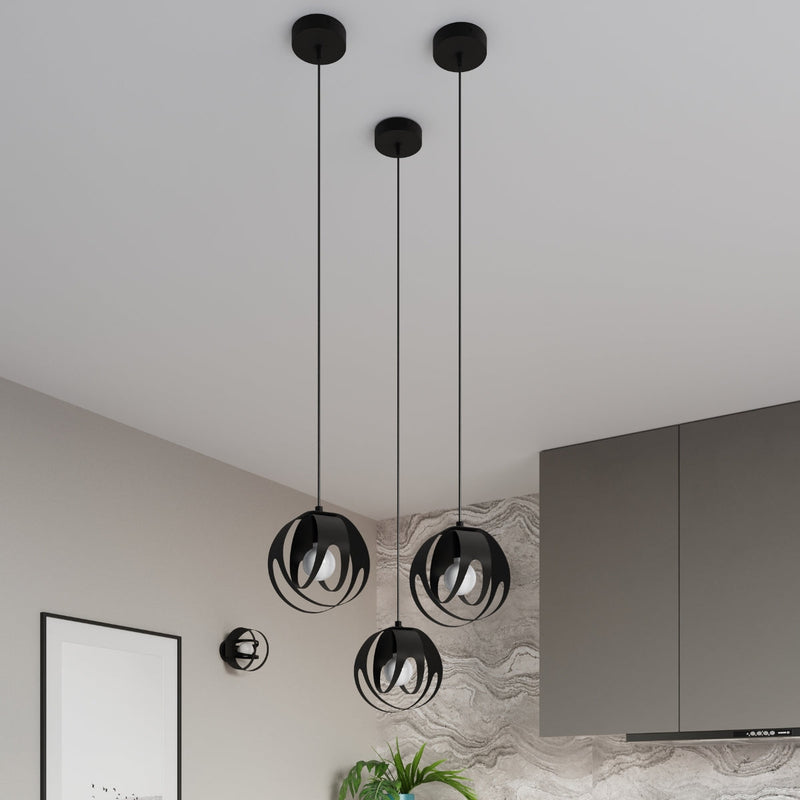 Hanglamp TULOS 1 zwart