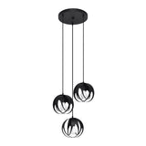 Hanglamp TULOS 3P zwart