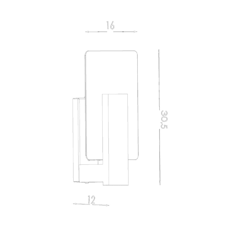 Wandlamp LAPPO wit