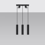 Hanglamp RING 3 zwart