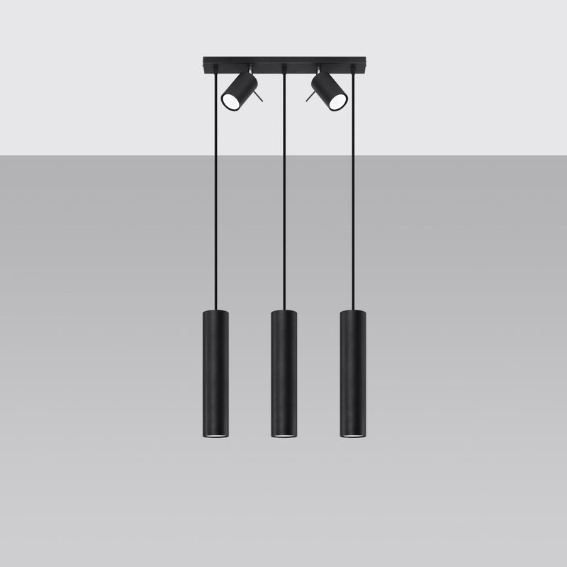 Hanglamp RING 3 zwart