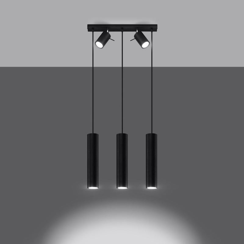 Hanglamp RING 3 zwart