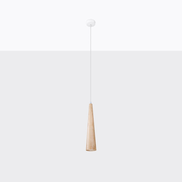 Hanglamp SULA 1 naturel hout