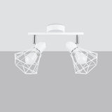 Plafondlamp ARTEMIS 2 wit
