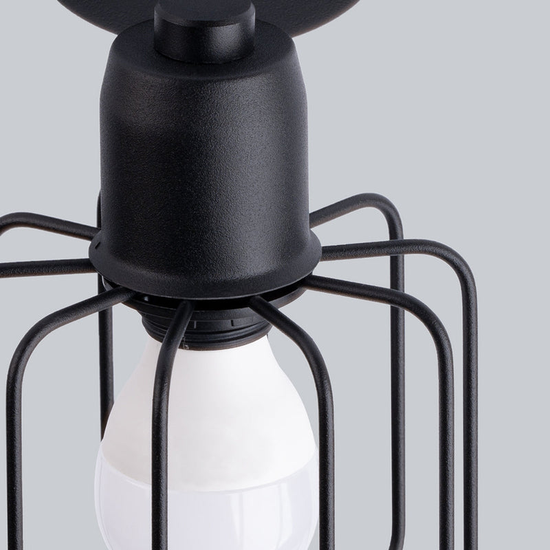 Plafondlamp BELUCI 2 zwart