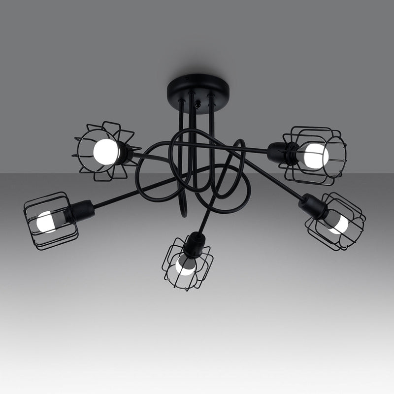 Industriële Kroonluchter BELUCI 5S