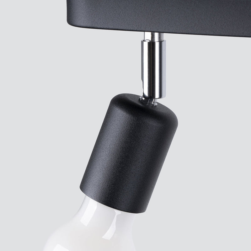 Plafondlamp FORNES 3 zwart