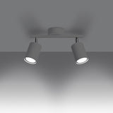 Plafondlamp LEMMI 2 wit