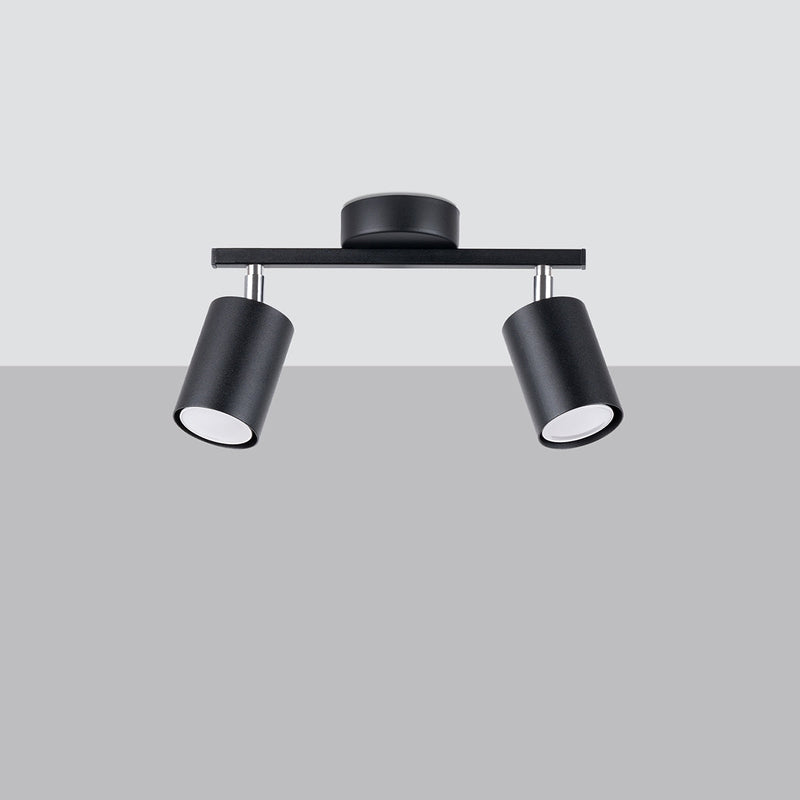 Plafondlamp LEMMI 2 zwart