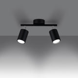 Plafondlamp LEMMI 2 zwart