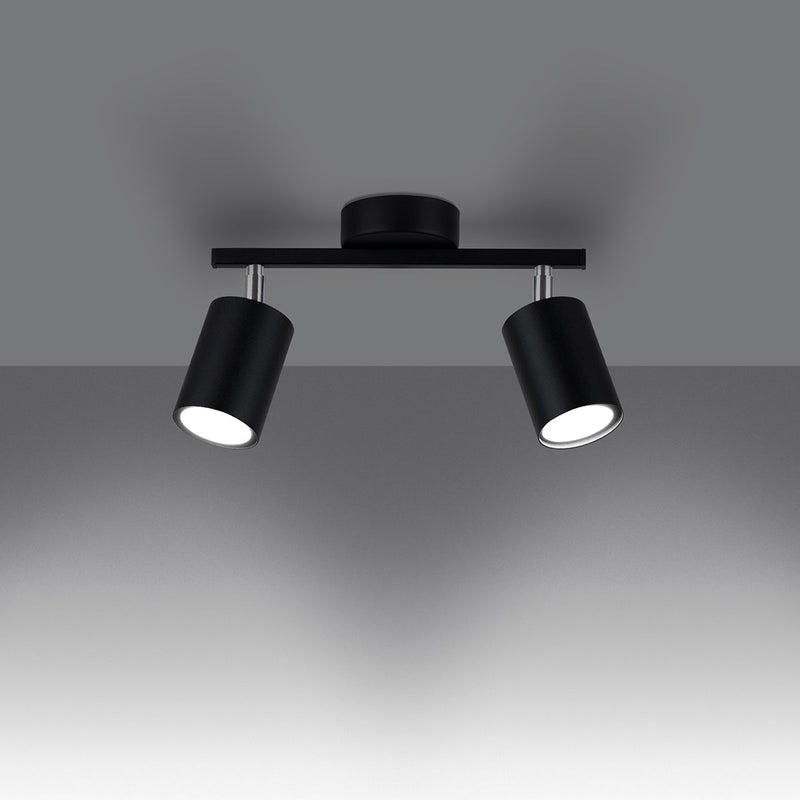 Plafondlamp LEMMI 2 zwart