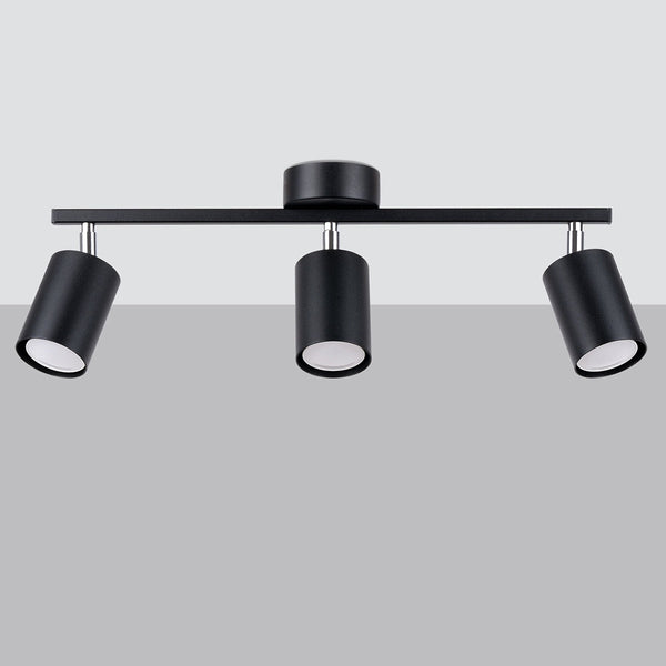 Plafondlamp LEMMI 3 zwart