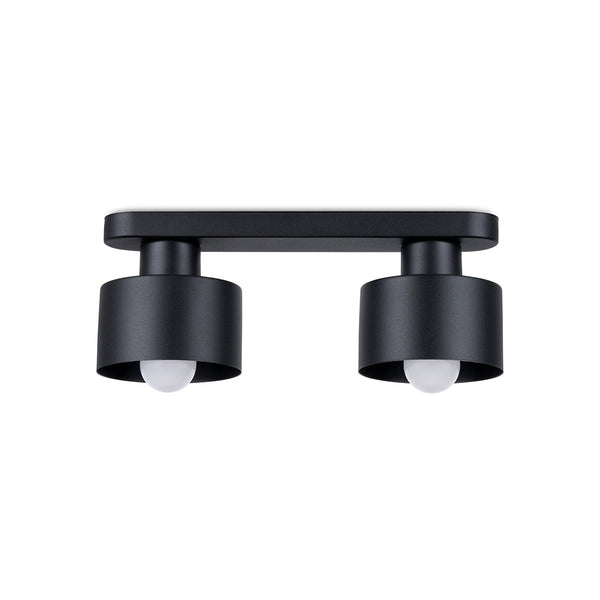Plafondlamp SAVAR 2 zwart