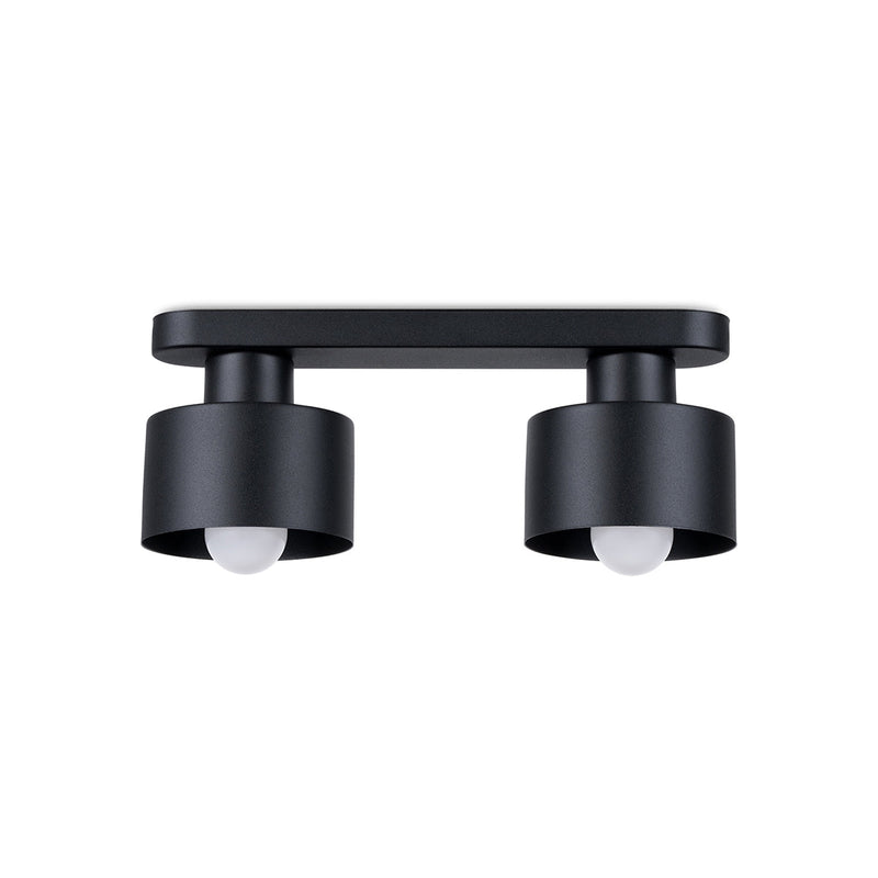 Plafondlamp SAVAR 2 zwart