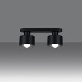 Plafondlamp SAVAR 2 zwart