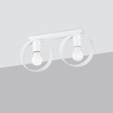 Plafondlamp TITRAN 2 wit