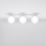 Plafondlamp YOLI 3 wit