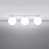Plafondlamp YOLI 3 wit