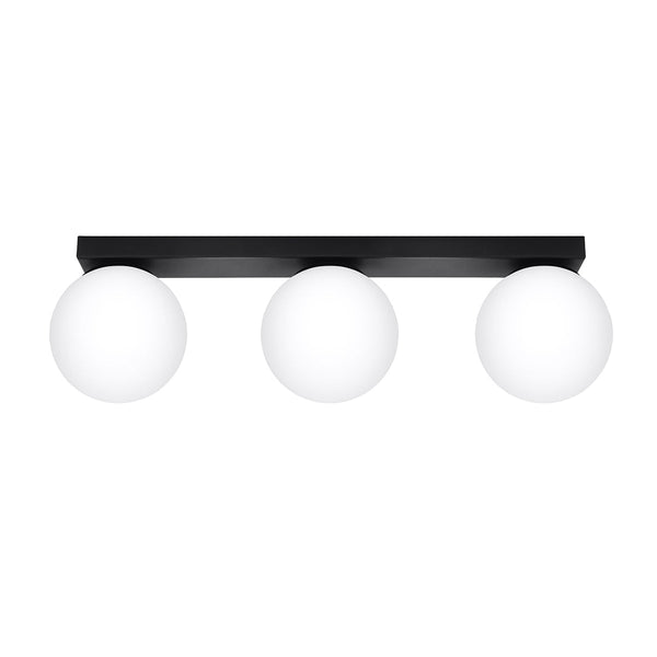 Plafondlamp YOLI 3 zwart