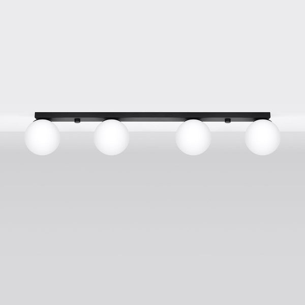 Plafondlamp YOLI 4 zwart