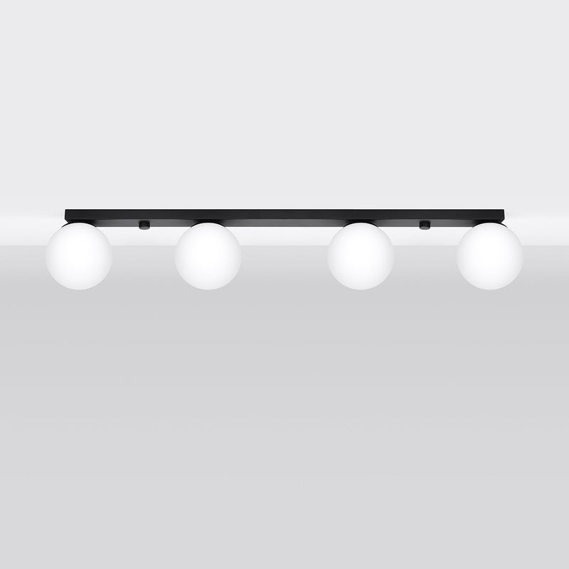 Plafondlamp YOLI 4 zwart