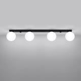 Plafondlamp YOLI 4 zwart