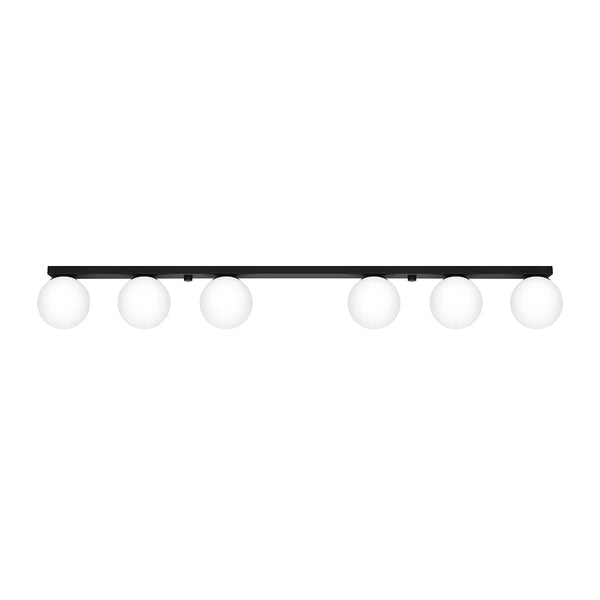 Plafondlamp YOLI 6 zwart