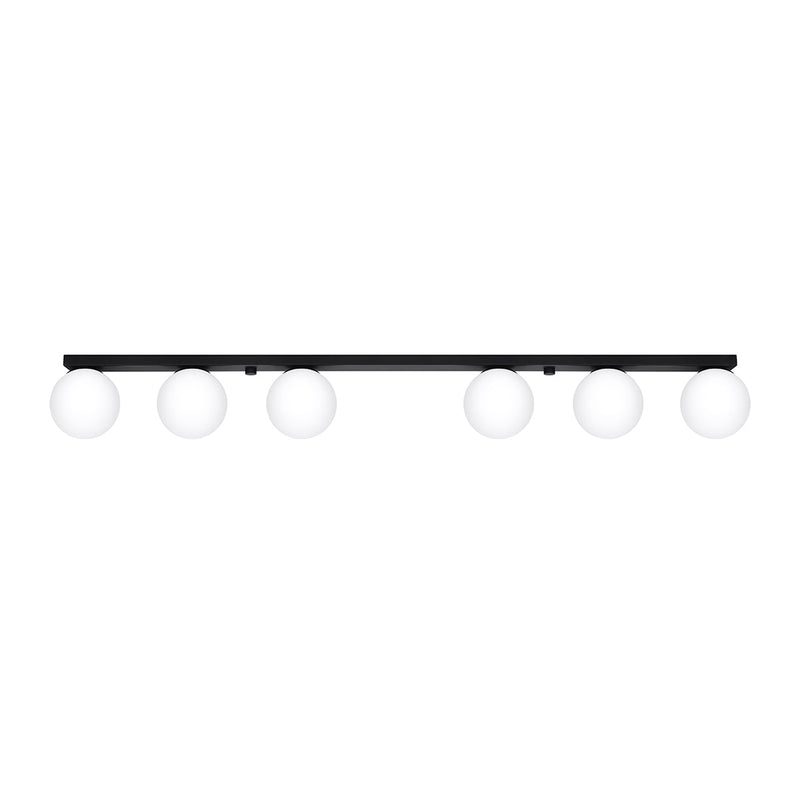 Plafondlamp YOLI 6 zwart